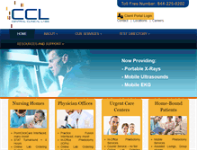 Tablet Screenshot of ccllabs.com